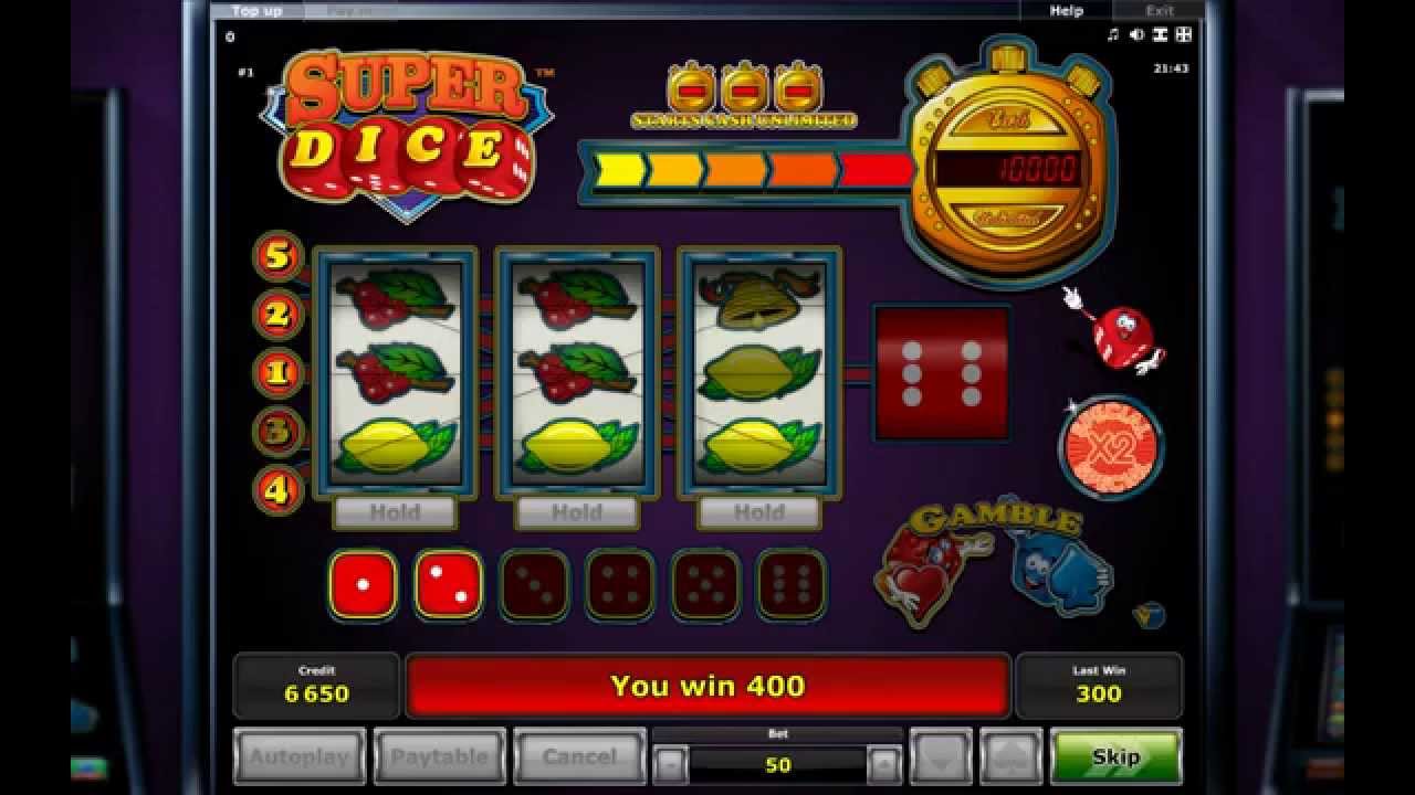 Hot Dice Slot Machine