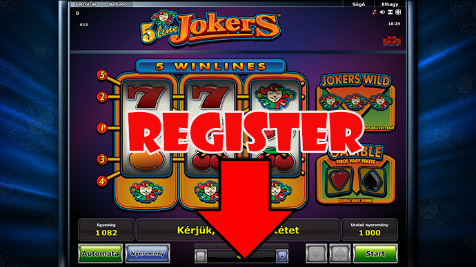 5 line jokers slot machine