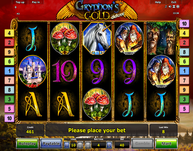  how old to play at casino Gryphon´s Gold deluxe Free Online Slots 