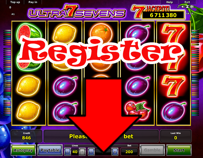 Ultra Sevens slot machine
