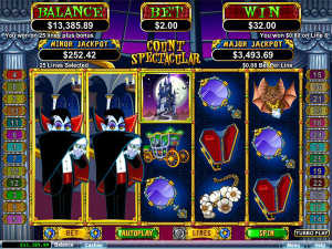 Count spectacular slot machine