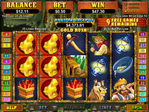 PayDirt slot machine game