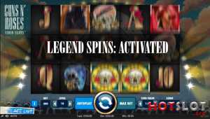 Legend spins