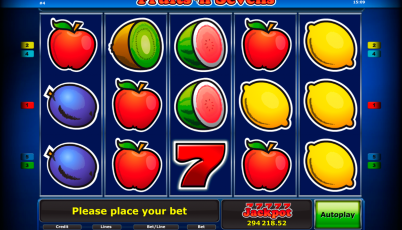 Fruitsn sevens slot machine