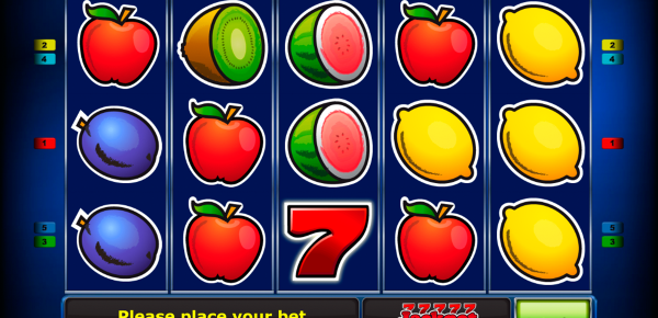 Fruitsn sevens slot machine