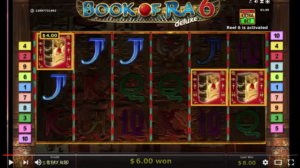 Big win on Book of Ra Deluxe 6 slot machine