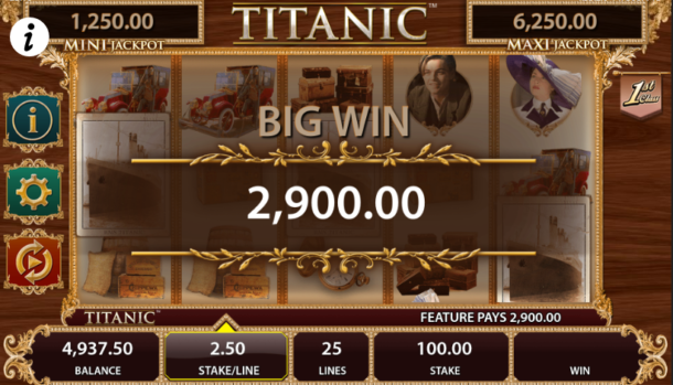 Titanic slot machine online