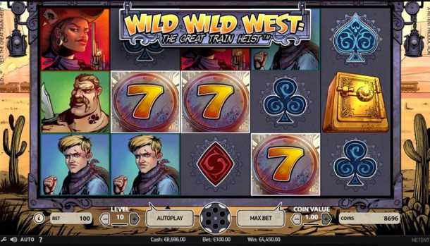 NetEnt Wild Wild West slot machine