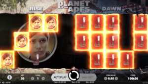 Planet of The Apes slot Dual Features
